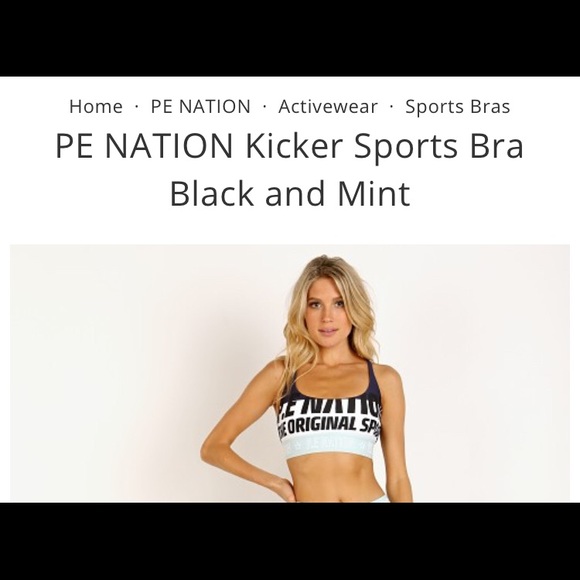 pe nation kicker sports bra